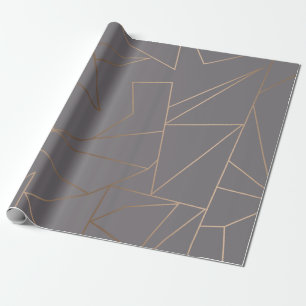 Eleganten Faux ro guld i den moderna minimalistisk Presentpapper