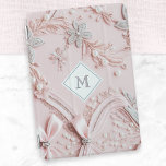 Eleganten Faux Satin Embroidery Pearls iPad Mini Skydd<br><div class="desc">En elegant för iPad-mini-mini-mini-mini,  pastelliserad rosa med dekorativa funktioner. Utformningen är 2D,  men har ändå ett fingerat satin med ett utseende av rosett band,  pärlor,  diamanter och broderier. Anpassa med ett monogram för en snyggt som avslutar beröring.</div>