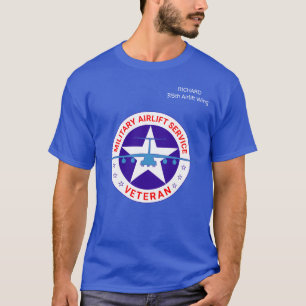 Eleganten för den militära flyghissmyndigheten Vet T Shirt