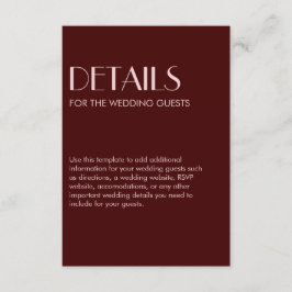 Eleganten för rosa av blek och chic i bröllop tilläggskort