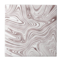 Eleganten för vit marmor från Ro Guld