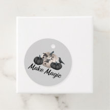 Eleganten halloween fest Favor Taggs Gothic Pumpki