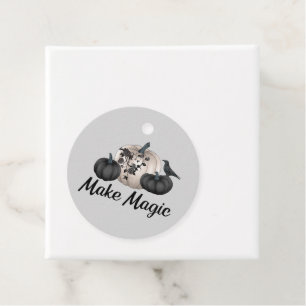 Eleganten halloween fest Favor Taggs Gothic Pumpki Gåvor Etiketter