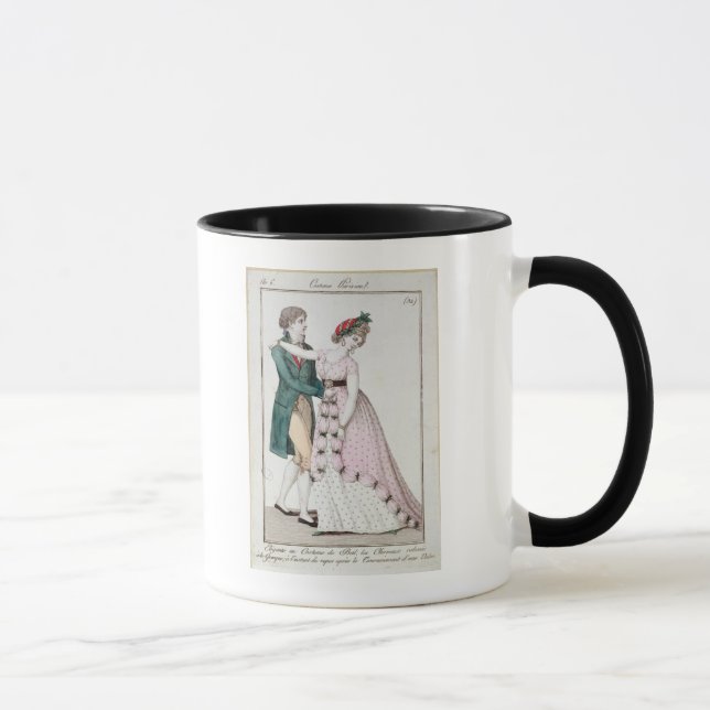 Eleganten kopplar ihop att dansa waltzen mugg (Höger)