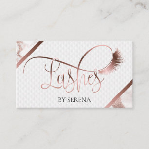 Eleganten Lash Beauty Makeup Girl Lash Extension Visitkort