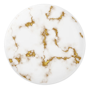 Eleganten Marble guld modern design Knopp