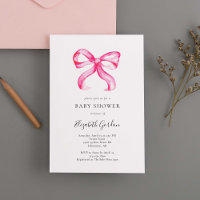 Eleganten Minimal för babybabylift i rosa Bow Coq