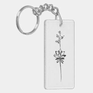 eleganten "Minimalistisk Blommigt Line Art"