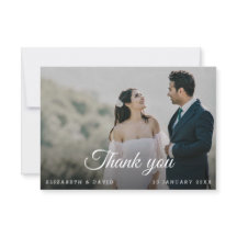 Eleganten Modern Minimal Löv Photo Script Bröllop