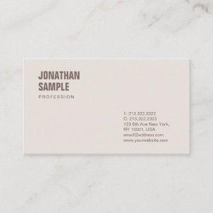 Eleganten Modern Professionell Clean Design Templa Visitkort