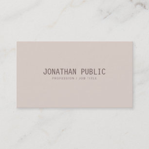 Eleganten Modern Professionell Sleek Template Färg Visitkort
