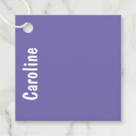 Eleganten Namnteckning skriptmonogram Gåvor Etiketter