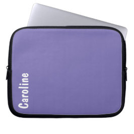 Eleganten Namnteckning skriptmonogram Laptop Fodral