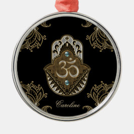 Eleganten Ohm. Julgransprydnad Metall