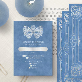 Eleganten Quinceanera, Blue Masqueramasken OSA Kort