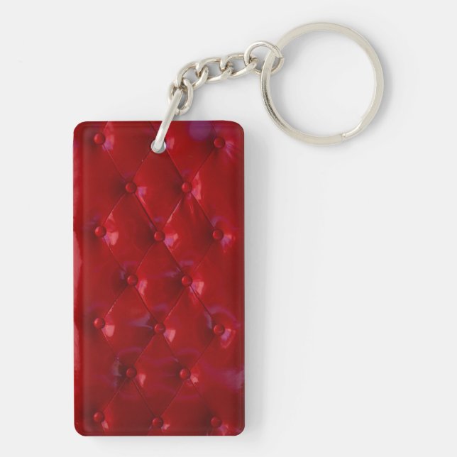 Eleganten Red Leather Upholstruktur mönster (Baksidan)