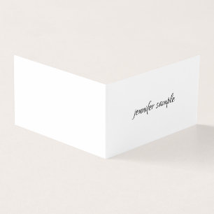 Eleganten Rengör modern, minimalistisk Professione Visitkort