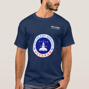 Eleganten Silent Service Veteran Submariner T Shirt