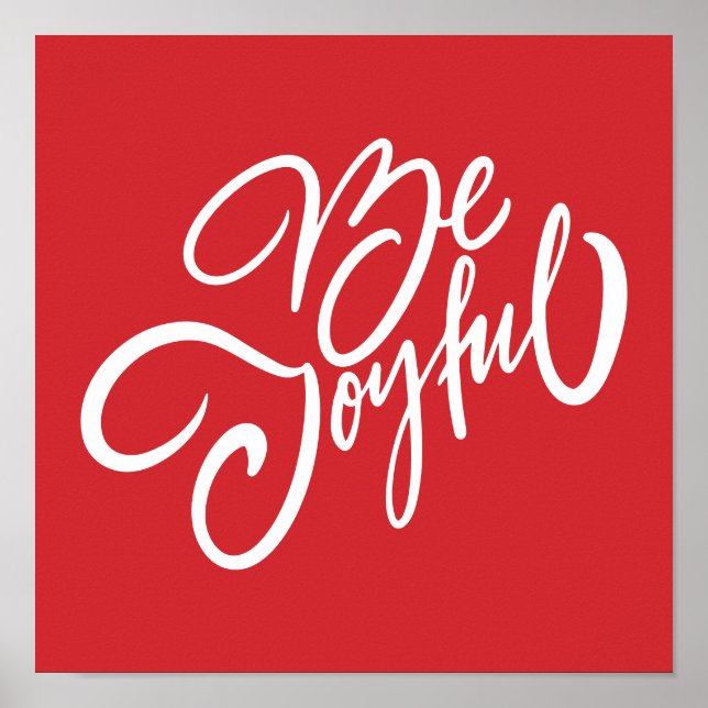 Eleganten ska vara Glatt Helgdag Poster (Framsidan)