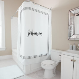 Eleganten Svartvitt för anpassat namn