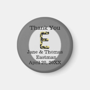 Eleganten Tack Guest E Monogram Favoriter Magnet