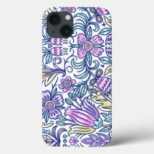 Eleganten Vattensfärgad blomfärgad natur