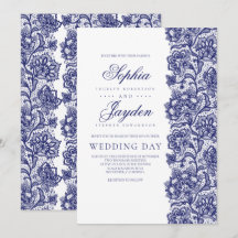 Eleganten vid det blå Snöre och det moderna Bröllo