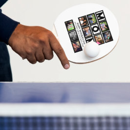 Elegantens Anpassningsbar Mors dag 9 Fotokollage Pingisracket