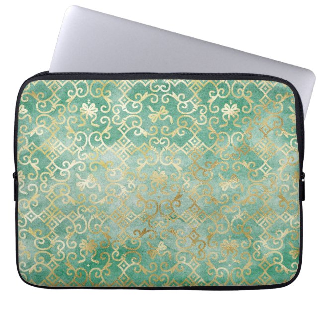 Elegantens antika motiv laptop fodral (Framsidan)