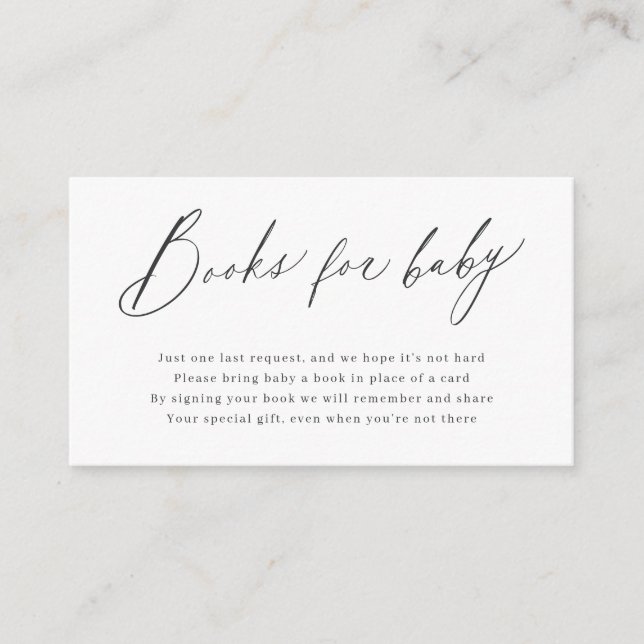 Elegantens begäran om modernt skript för minimalis tilläggskort (Framsida)