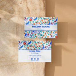 Elegantens Blommigt Aestesiskt | Modern och Snyggt Visitkort