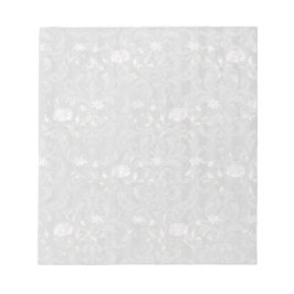 Elegantens Blommigt Anteckningsblock