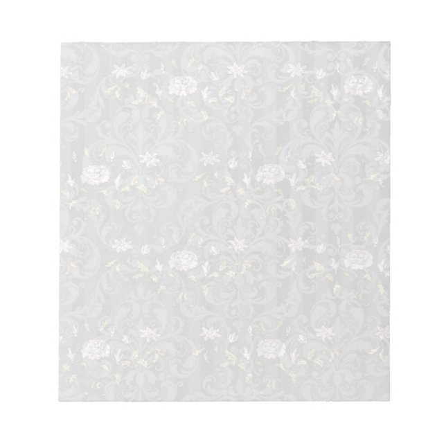 Elegantens Blommigt Anteckningsblock (Framsida)