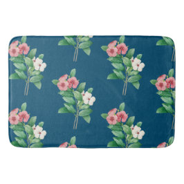 Elegantens Blommigt Badrumsmatta