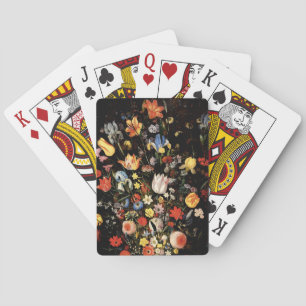 Elegantens Blommigt Casinokort