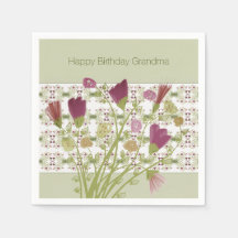 Elegantens Blommigt mönstrad