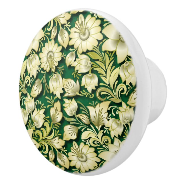 Elegantens Blommigt och Grönt #2 Knopp (Höger)