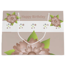 Elegantens Blommigt- och polkadets