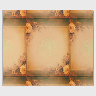 Elegantens Blommigt Presentpapper