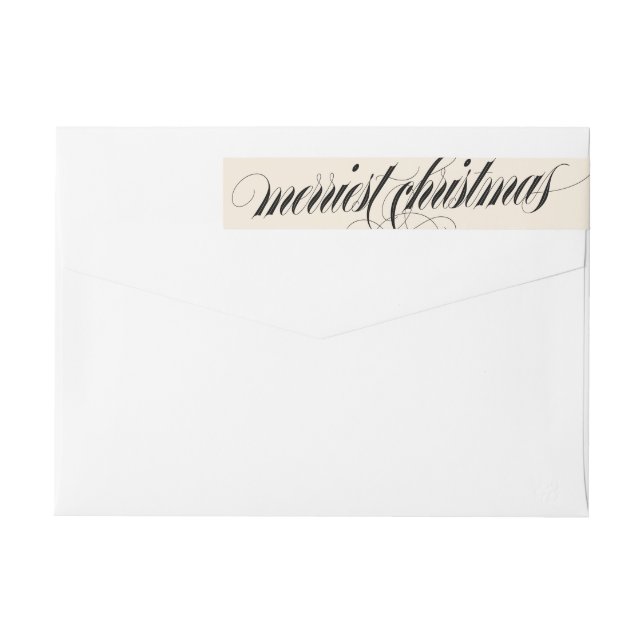 ELEGANTENS BLOMMIGTAR - HELGDAG ETIKETTBAND (Baksidan)