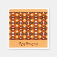 Elegantens Blommönster med persikor