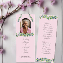 Elegantens bokmärkskort för minnesanteckningar