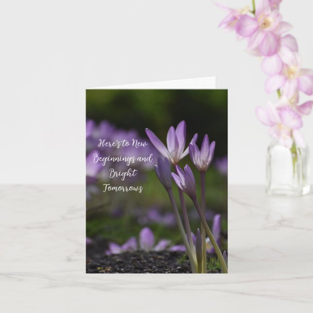 Elegantens början kort (Orkide)