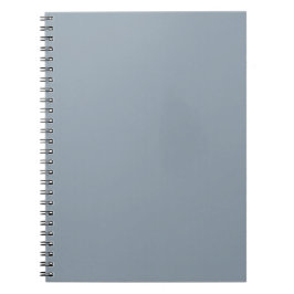Elegantens budget - Dusty Blue Monochrome Anteckningsbok