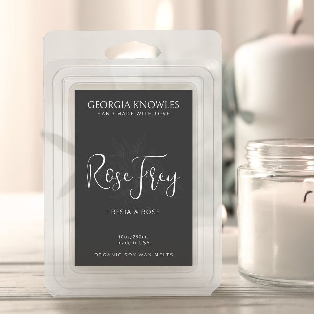 Elegantens etikett, svart och vit mat etikett (Skapare uppladdad)