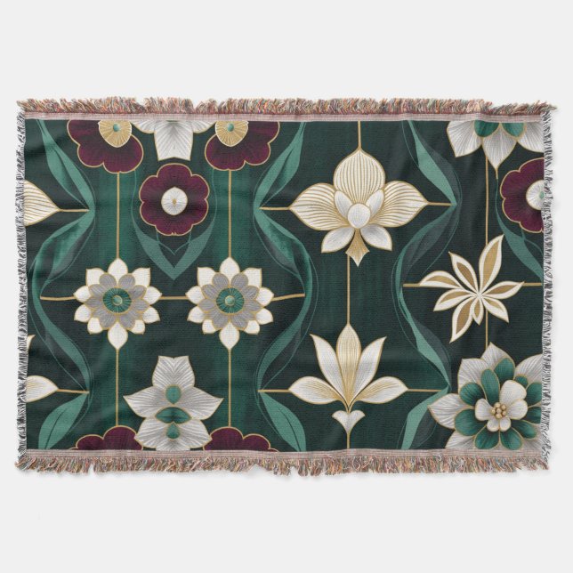 Elegantens Grönt Filt (Framsidan)