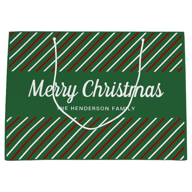 Elegantens Grönt och röd jul (Framsidan)