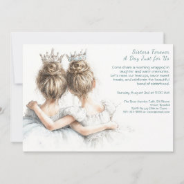 Elegantens helgdag Brunch-inbjudan - Pastel Art Inbjudningar