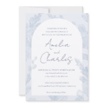 Elegantens inbjudan till botaniskt bröllop