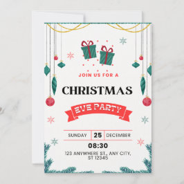 Elegantens inbjudan till julfest